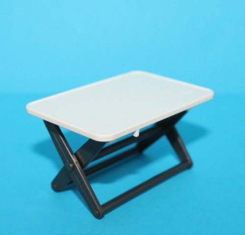 Playmobil white folding - white, table