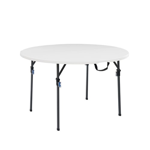4ft round plastic folding - 4ft,