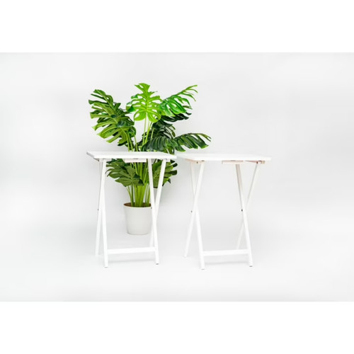 Modern white folding - folding, tray