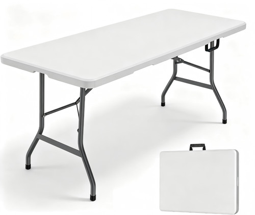 Plastic folding table 8 - plastic,